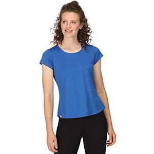 Regatta Limonite VI T-shirt voor dames, ademend, sneldrogend, Olympisch Blauw