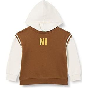 United Colors of Benetton Capuchontrui voor kinderen en jongens, bruin 6E9, 170, Braun 6E9
