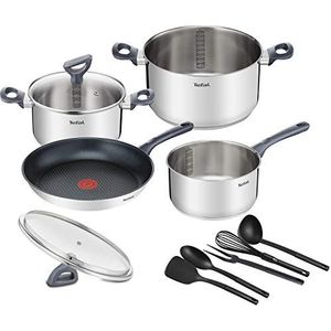 Tefal Daily Cook Pannenset - 11 delig - RVS