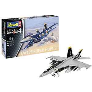 Revell 03834 F/A-18F Super Hornet Schaal 1:72 Ongebouwde/ongeverfde plastic modelbouw