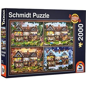 Schmidt Spiele 58345 Seizoenen, puzzel 2000 stukjes