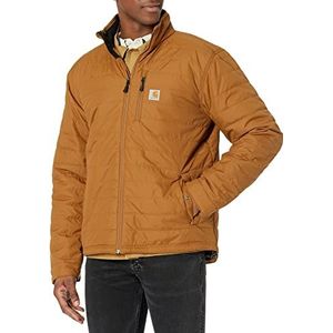 Carhartt Rain Defender® Gilliam lichte en casual gevoerde jas voor heren, Carhartt Bruin