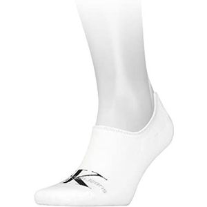 Calvin Klein Calvin Klein Jeans Logo Heren Liner Socks 1 Pack Herensokken, Wit