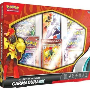 Pokémon TCG: Carmadura-ex premium collectie (6 boosters en 2 briljante promokaarten)