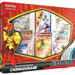 Pokémon TCG: Carmadura-ex premium collectie (6 boosters en 2 briljante promokaarten)