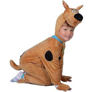 Ciao - Scooby-doo kostuum origineel, Bambino (Taglia 2-3 jaar), kinderen, uniseks, 11715.2-3, bruin