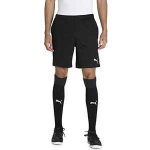 Puma Herren Shorts Teamrise Training Shorts, Black-Puma White, L, 657336