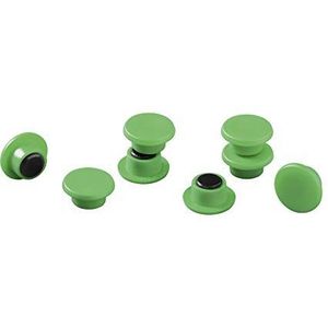 Durable 470105 magneten (15 mm, 75p) 8 stuks groen voor steekbord, koelkast