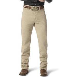 Wrangler Originele cowboy-fit jeans voor heren, Voorgewassen Indigo