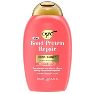 OGX Repair and Protect Bond Protein Repair Après-shampooing réparateur 385 ml – Renforce et répare les cheveux cassants, secs ou abîmés grâce à la technologie Lipi Pro Shield et à la technologie de