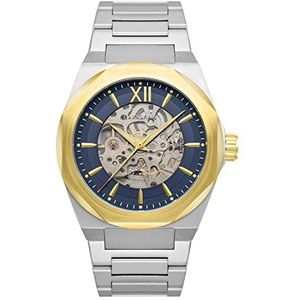 Earnshaw ES-8183-77 automatisch horloge, goudkleurig, Goud, Chic