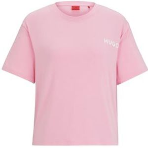 HUGO T-shirt Unite Pyjama_T pour femme, Rose moyen 664, 3XL