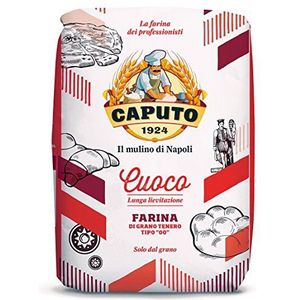 Caputo Farina Cuocco Tipo '00' / 1 verpakking van 1000 gram / premium kwaliteit uit Italië / rijk aan eiwitten. 1,00 kg, 1000,00 ml