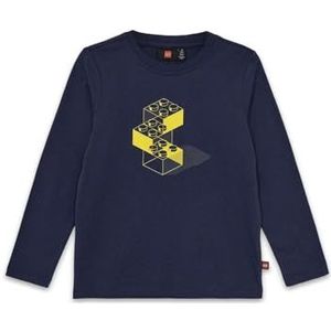 LEGO Lwtano 630 Gebreid shirt met lange mouwen voor jongens, Navy Blauw