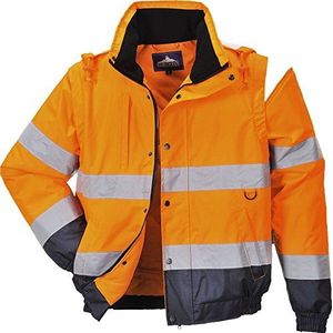 Portwest HiVis 2-in-1 jas, kleur: geel, maat: L, C468YERL