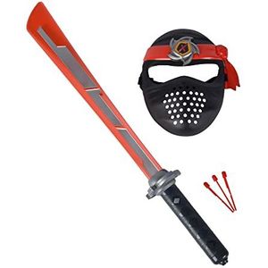 Next Ninja Schwert en masker, rood