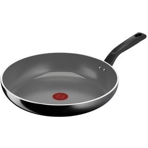 Lagostina Goccia Pan 32 cm, keramische coating met antiaanbaklaag, optimaal glijden, eenvoudige reiniging, milieuvriendelijk, thermo-signaal, veilig, compatibel met inductie