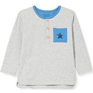 bellybutton Baby Jongens shirt met lange mouwen Silver Mix 86, zilvermengsel