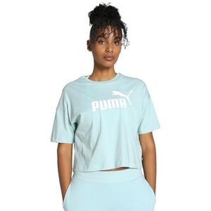PUMA Ess Cropped Logo Tee Crop Top dames