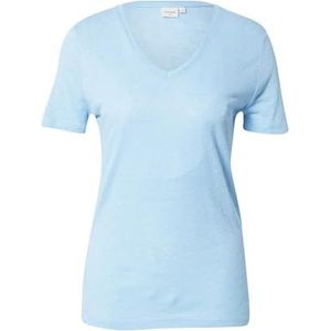 Cream Crpitta T-shirt met korte mouwen voor dames, placid blue
