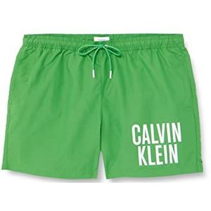 Calvin Klein Zwemshort voor heren met trekkoord, maat M, Green Apple