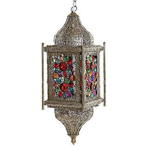 DKD Home Decor Plafondlamp acryl metaal (23 x 23 x 67 cm) (Referentie: S3014586)