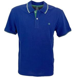 Champion Legacy Poloshirt Gallery Light Cotton Piqué C-Logo, heren, blauw (College), L, blauw (College)