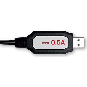 Carrera RC 0,5 A USB oplaadkabel voor LiFePo4 batterij 3,2 V 370600065 inch