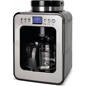 Caso 1848 Coffee Compact - met LCD-display en timer - Volautomatische koffiemachine - Zwart