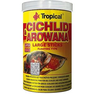 TROPICAL Cichlid & Arowana Large Sticks Aquariumvoer 1000 ml