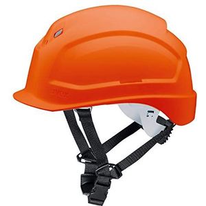 Uvex 9772234 veiligheidshelm voor de bouwplaats - bouwhelm voor volwassenen - oranje