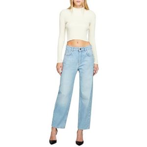 Sisley Damesbroek, Lichtblauw denim 901