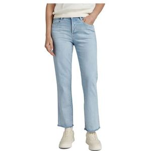 G-STAR RAW Jean Strace Straight Cropped pour femme, Bleu (Sun Faded Poolside Blue D24766-d549-g676), 24W / 30L
