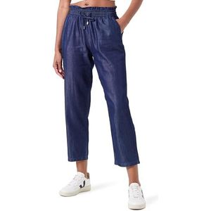 ONLY Onlbea Life Hw Elastische String Dnm Bj Damesjeans, Donkerblauw denim