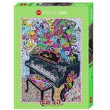Puzzel Sewn Piano (1000 stukjes, Quilt Art thema)