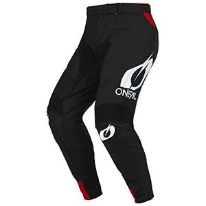 O'NEAL Enduro MX Motorcrossbroek voor kinderen, volledig gevoerde stretch-inzetstukken, rubberen bekleding voor extra bescherming, Mayhem Youth Pants, zwart/wit, 10 jaar, zwart/wit