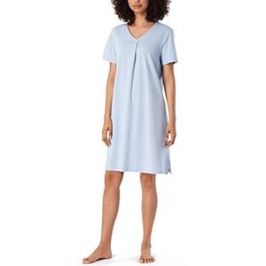 Schiesser Dames nachthemd, lichtblauw, 42, Lichtblauw