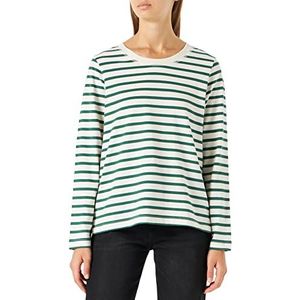 Part Two Rongpw TS T-shirt dames, Evergreen Stripe, M, Evergreen Stripe