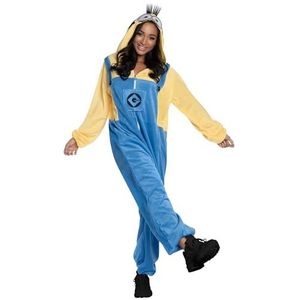 Carnavalskostuum - Jumpsuit - Geel - Blauw - Polyester