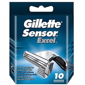 Gillette Scheermesjes voor heren, sensor 3, 10 stuks