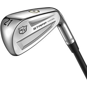 Wilson Staff golfclub Staff Model Utility, Loft 18°, Flex: Stiff, voor rechtshandigen, standaardlengte: 40 inch, grafiet handvat, WGR18030018S