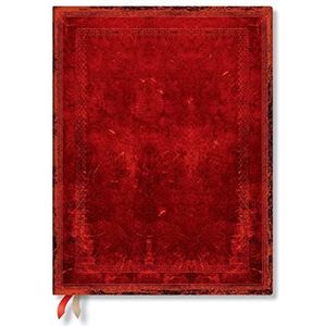 Red Moroccan Bold (Old Leather Collection) Ultra Business Planner 2023: Softcover, flexi binding, 80 g/m², geen sluiting. Jaarlijks, maandelijks, weekly ... acties & resultaten, dot grid planning