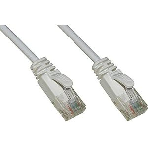 LINK LK6U005S netwerkkabel CAT 6 niet-afgeschermde UTP halogeengrijs 0,5 m slim