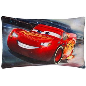 Pixar Cars 2 16271 - Cars 3 pluche kussen met ledlicht, 40 x 26 cm, meerkleurig