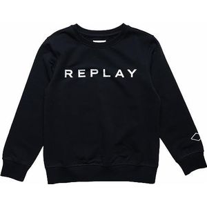 Replay Jongens sweatshirt zwart (098), 8 jaar, zwart (098)