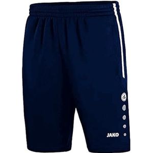 JAKO Active Shorts Unisex kinderen, marineblauw/wit, 152, Navy/Wit