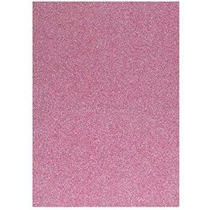 SPIRIT 406844 glitter schuimrubber 10/1 lichtroze