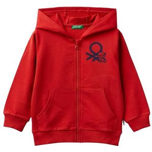 United Colors of Benetton Pull Cardigan Enfants et Garçons, Bordeaux 0q5, 16 ans