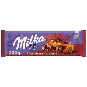 Milka - Chocolade met Alpenmelk, Ameden en Snoep - Grote Tablet van 300 g