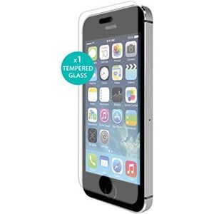 PURO - Displaybescherming van gehard glas voor Apple iPhone 5/5C/5S/SE, transparant
